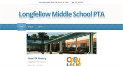 Desktop Screenshot of longfellowpta.org